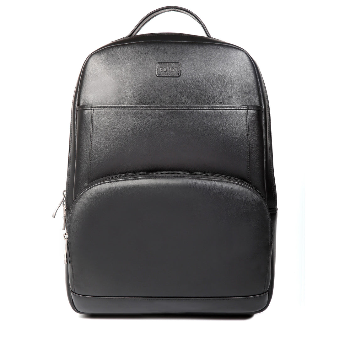 Buy Elan Black Backpack | Non Leather Backpacks Online at Makoba