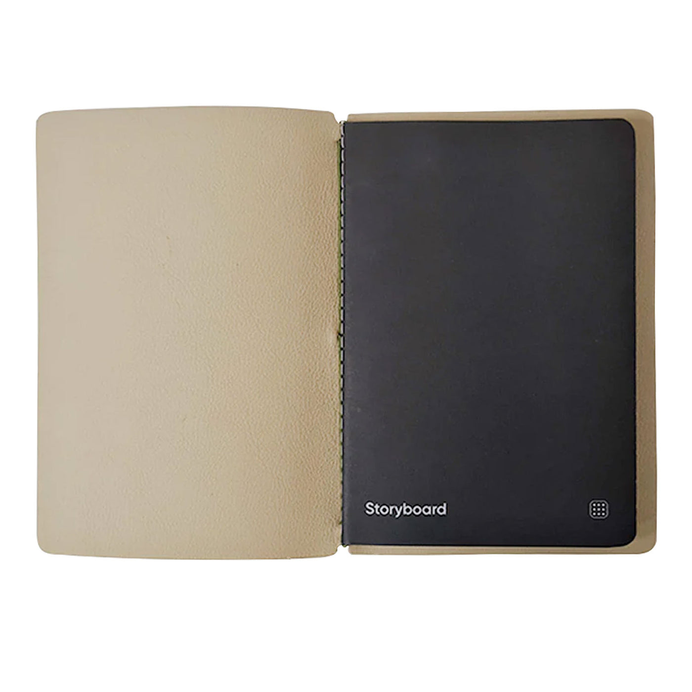 Endless Explorer Refillable Cactus Leather Journal - Beige 2