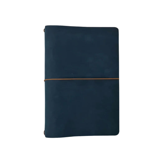 Endless Explorer Refillable Leather Journal - Blue