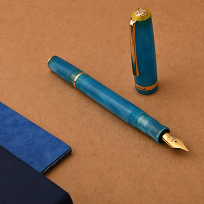 Esterbrook JR Pocket Fountain Pen - Blue Breeze GT 10
