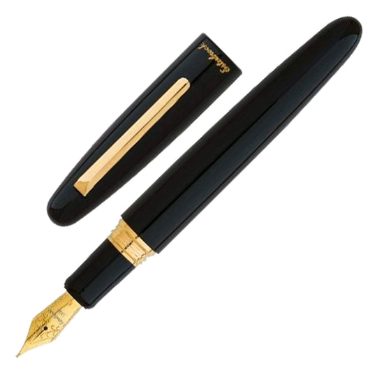 Esterbrook Estie Regular Fountain Pen - Ebony Black GT