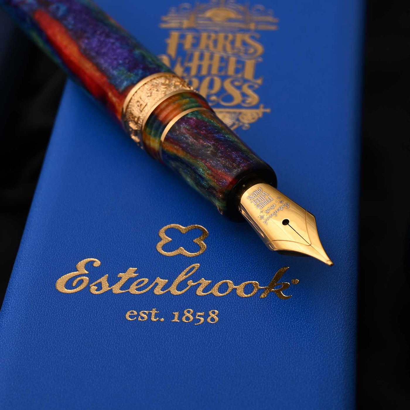 Esterbrook x Ferris Wheel Press Nebulous Plume Collaboration Limited Edition Fountain Pen with Ink 11