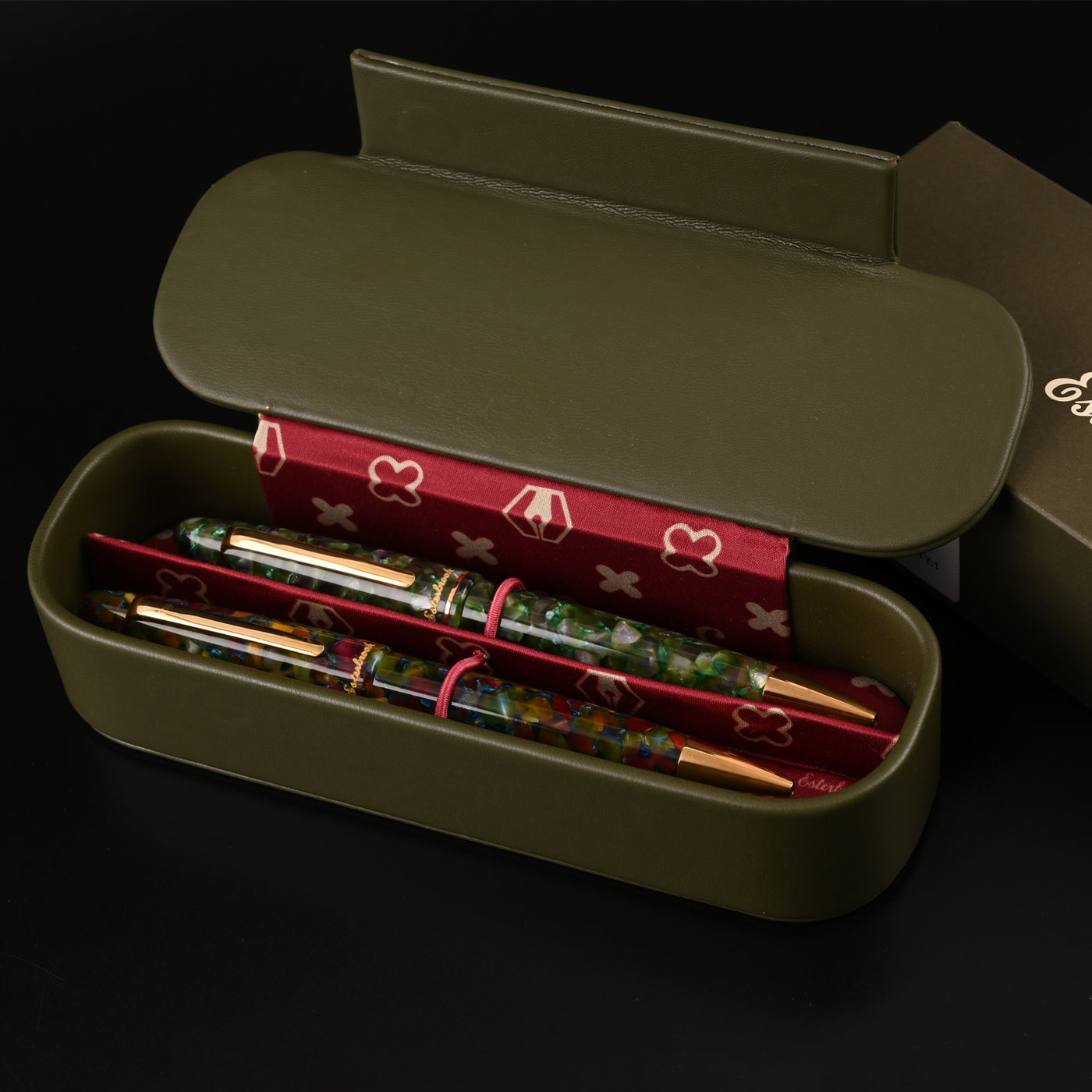 Esterbrook 2 Pen Holder - Moss Green 6