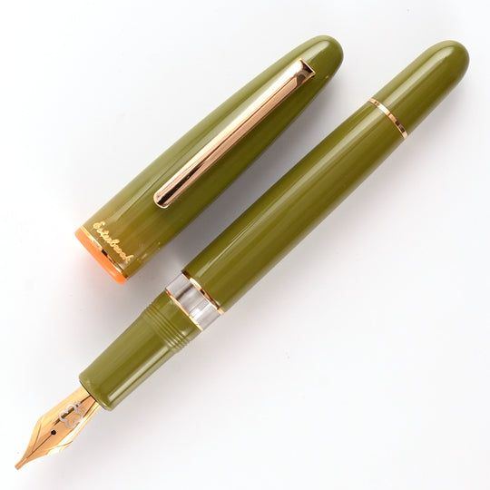 Esterbrook Back to the Land Estie Piston Fountain Pen - Quirky Leaf GT