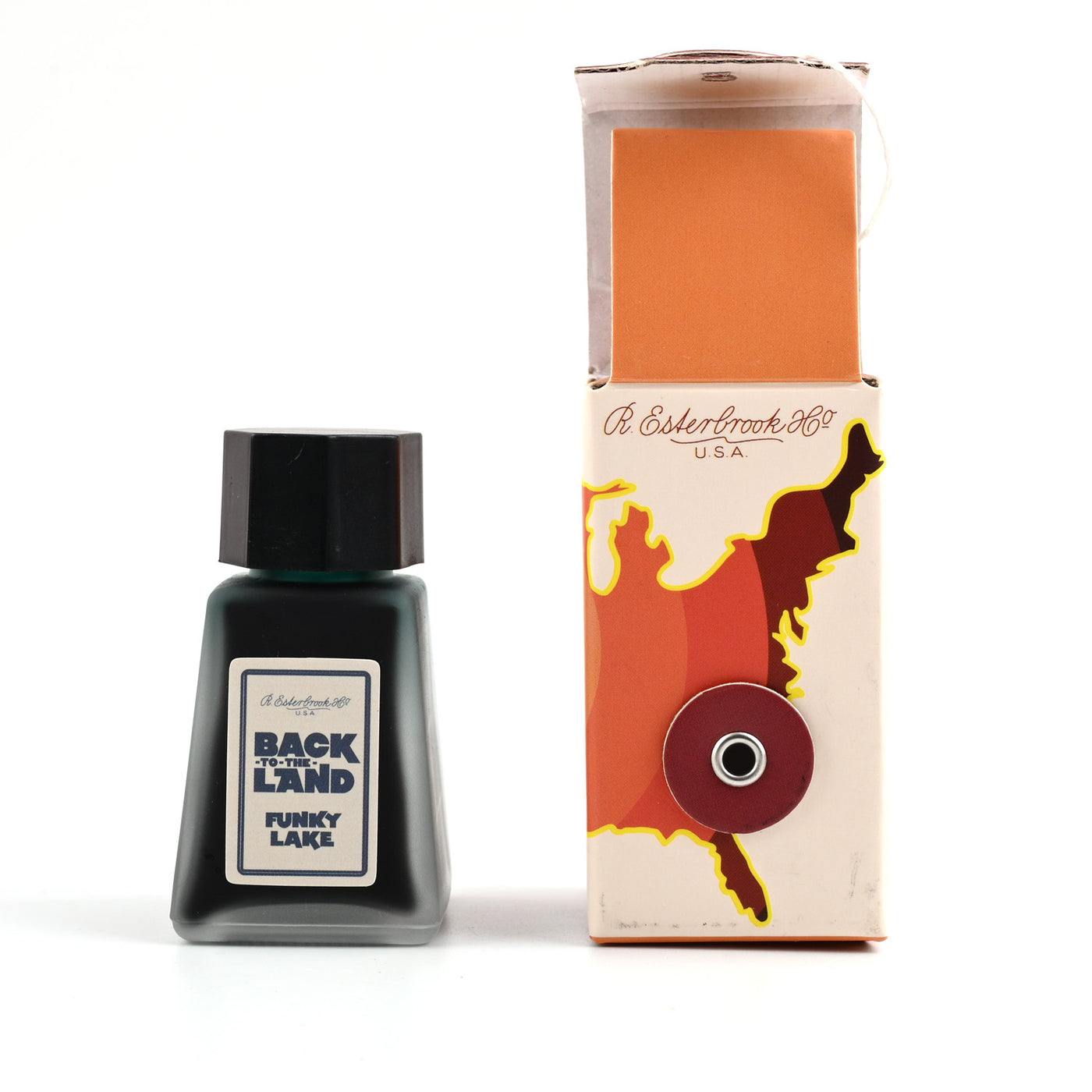 Esterbrook Back to the Land Funky Lake Ink Bottle, Blue - 30ml