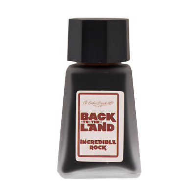 Esterbrook Back to the Land Incredible Rock Ink Bottle, Brown - 30ml 1