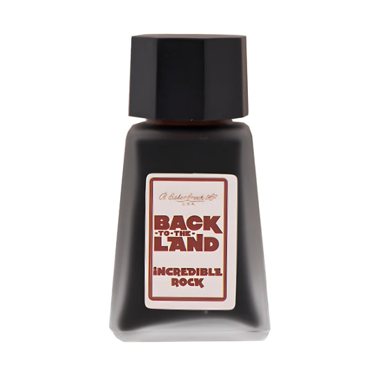 Esterbrook Back to the Land Incredible Rock Ink Bottle, Brown - 30ml