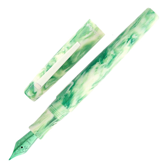 Esterbrook Camden Northern Lights Fountain Pen - Icelandic Green CT (Limited Edition)