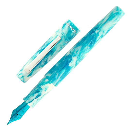 Esterbrook Camden Northern Lights Fountain Pen - Manitoba Blue CT (Limited Edition)