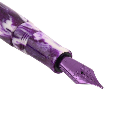 Esterbrook Camden Northern Lights Fountain Pen - Purple Alaska PVD (Limited Edition) 3