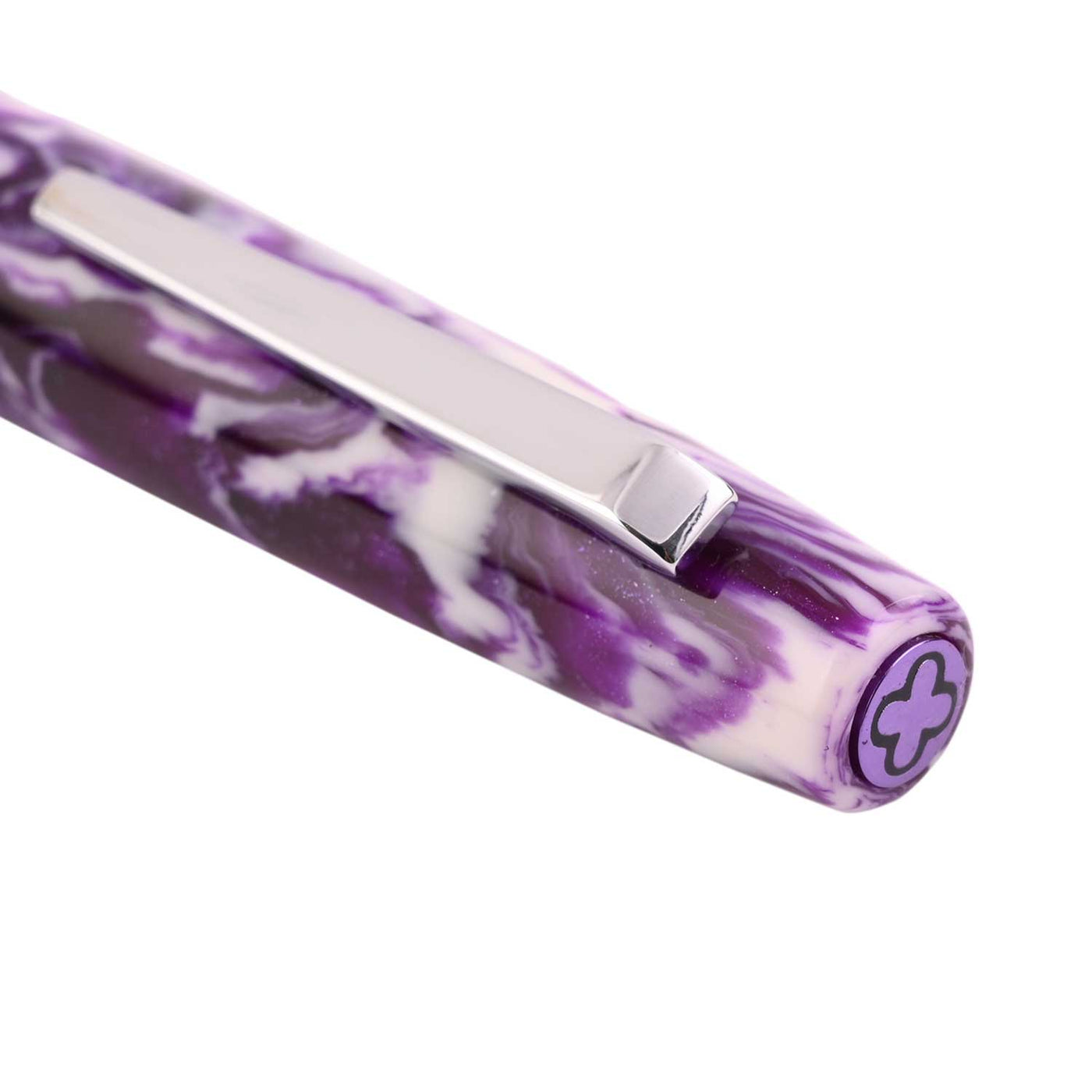 Esterbrook Camden Northern Lights Fountain Pen - Purple Alaska PVD (Limited Edition) 4