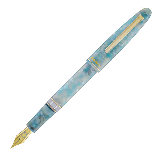 Esterbrook Estie Button Fill Fountain Pen - Sea Glass GT