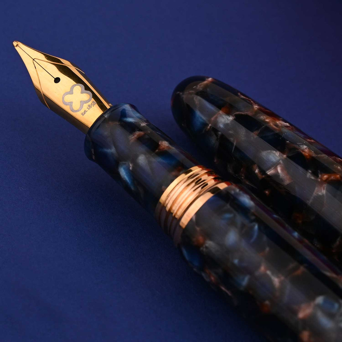 Esterbrook Estie Oversize Fountain Pen - Nouveau Blue GT 8