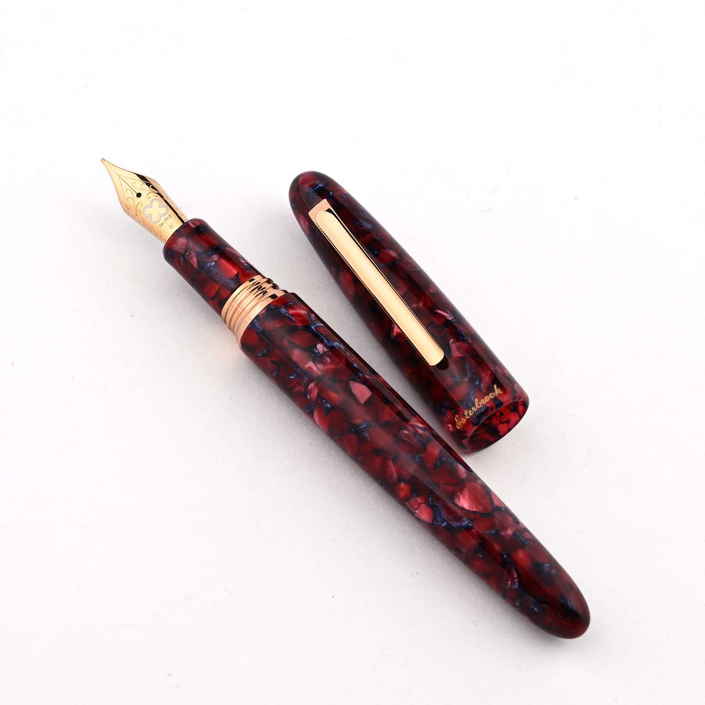 Esterbrook Estie Oversize Fountain Pen - Scarlet GT 4