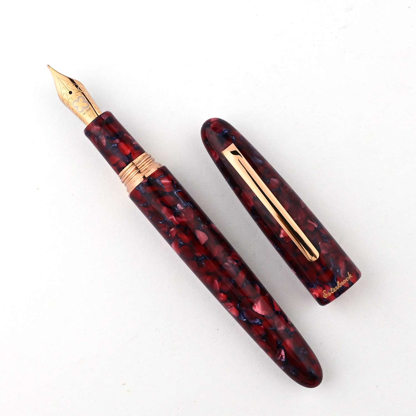 Esterbrook Estie Oversize Fountain Pen - Scarlet GT 5