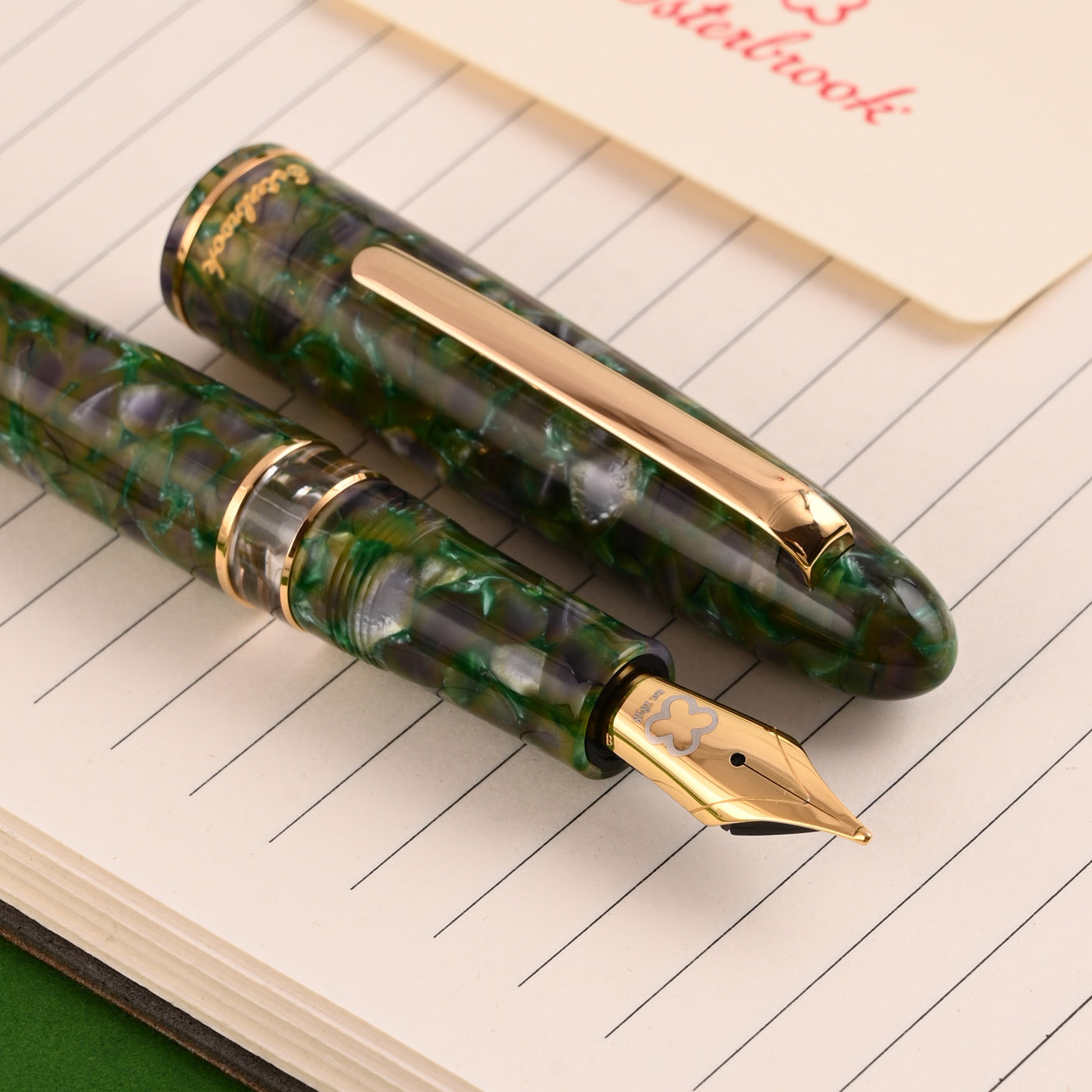 Esterbrook Estie Piston Fountain Pen - Jurassic GT (Limited Edition) 12