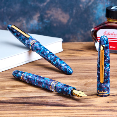 Esterbrook Estie Regular Fountain Pen - Blue Moon GT