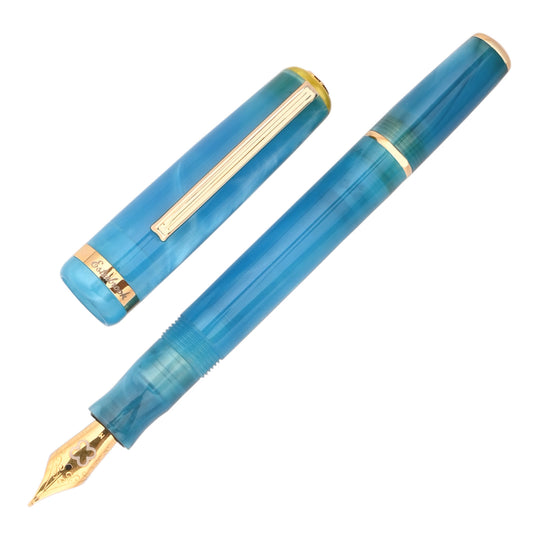 Esterbrook JR Pocket Fountain Pen - Blue Breeze GT