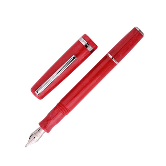 Esterbrook JR Pocket Fountain Pen - Carmin Red CT