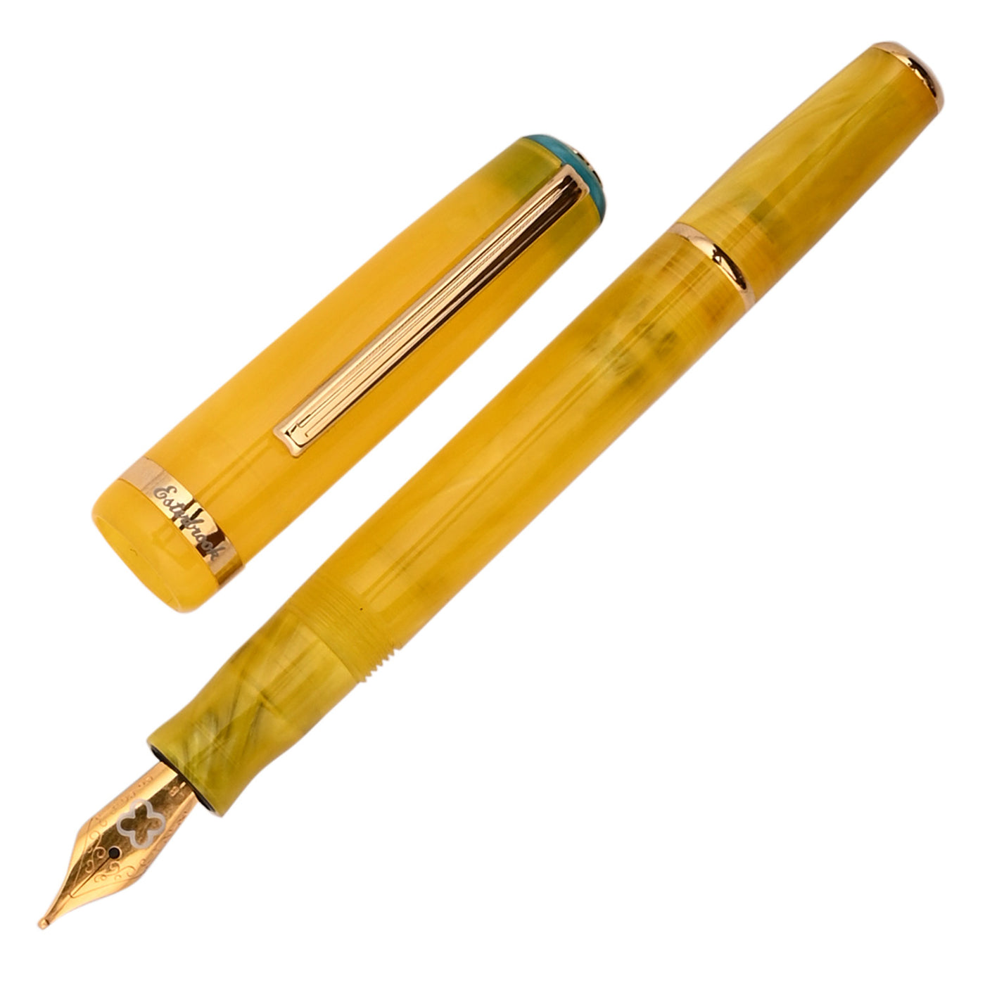 Esterbrook JR Pocket Fountain Pen - Lemon Twist GT 1