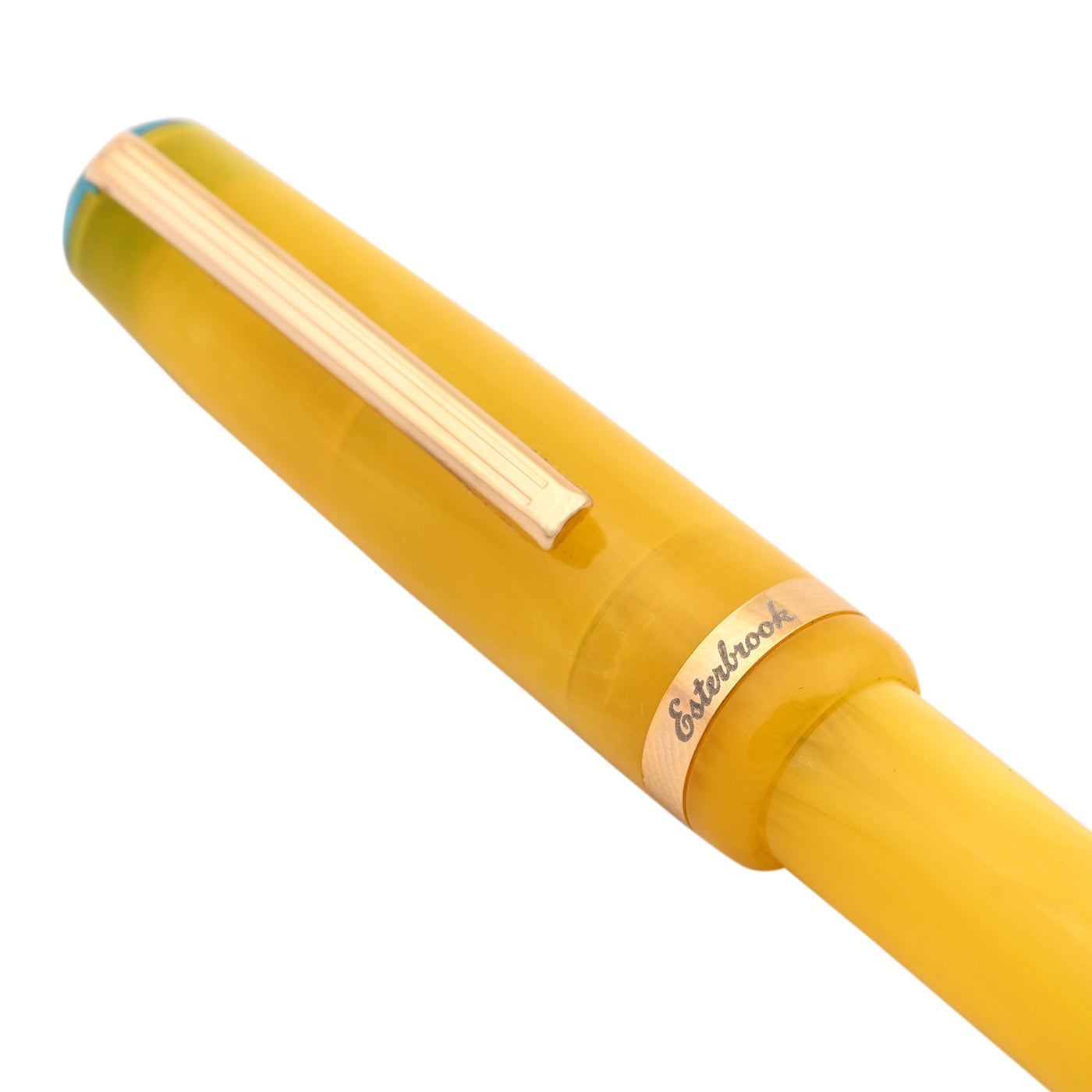 Esterbrook JR Pocket Fountain Pen - Lemon Twist GT 5