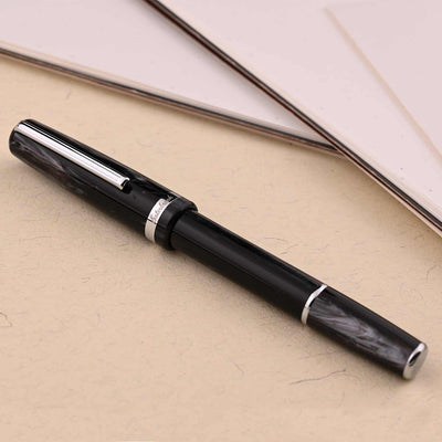 Esterbrook JR Pocket Fountain Pen - Tuxedo Black CT 12