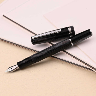 Esterbrook JR Pocket Fountain Pen - Tuxedo Black CT 8