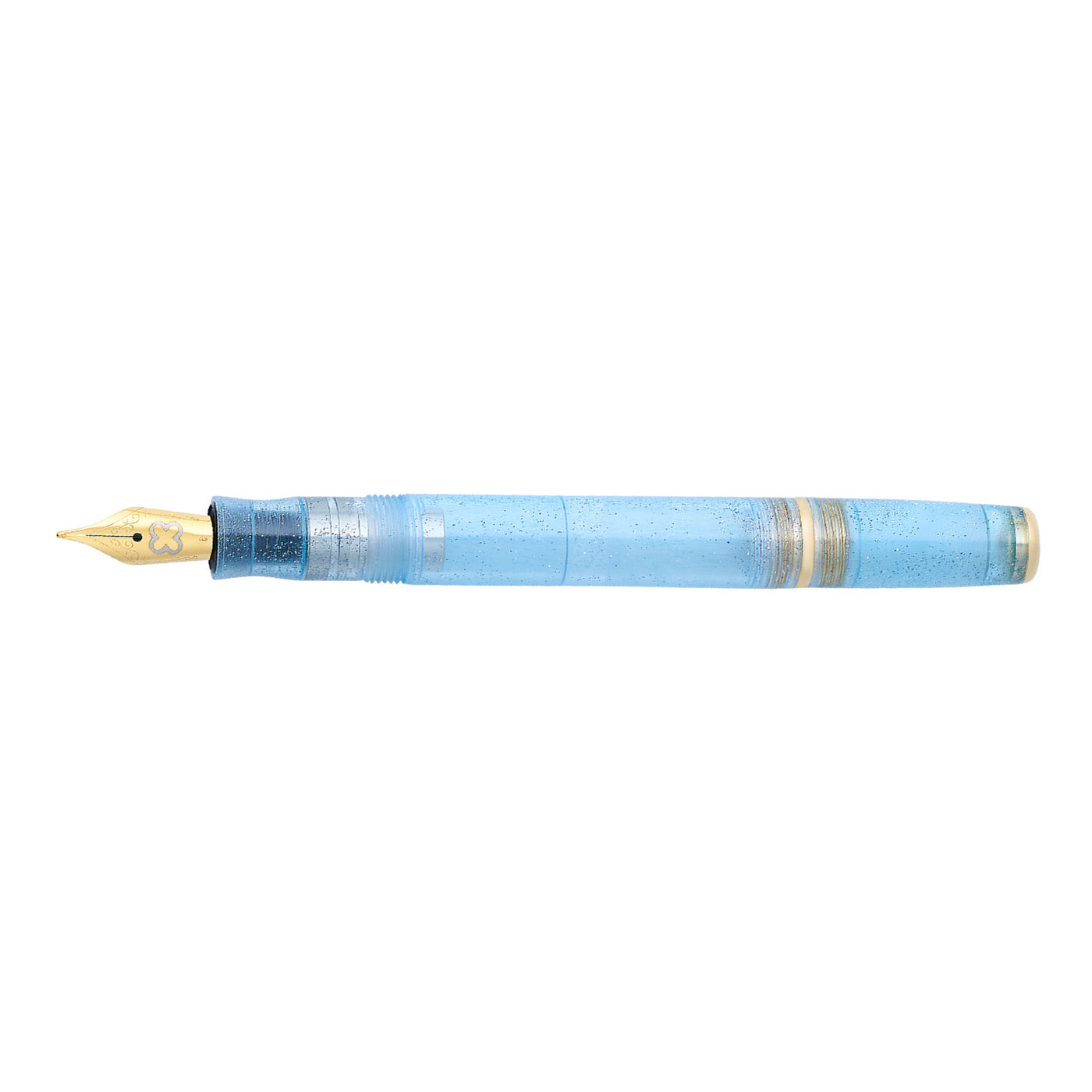 Esterbrook JR Pocket Fountain Pen - Twinkle Ice Blue GT (Limited Edition)