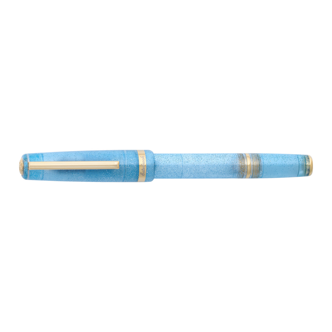 Esterbrook JR Pocket Fountain Pen - Twinkle Ice Blue GT (Limited Edition)