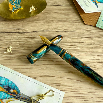 Esterbrook x Bungubox Estie Kingfisher Fountain Pen