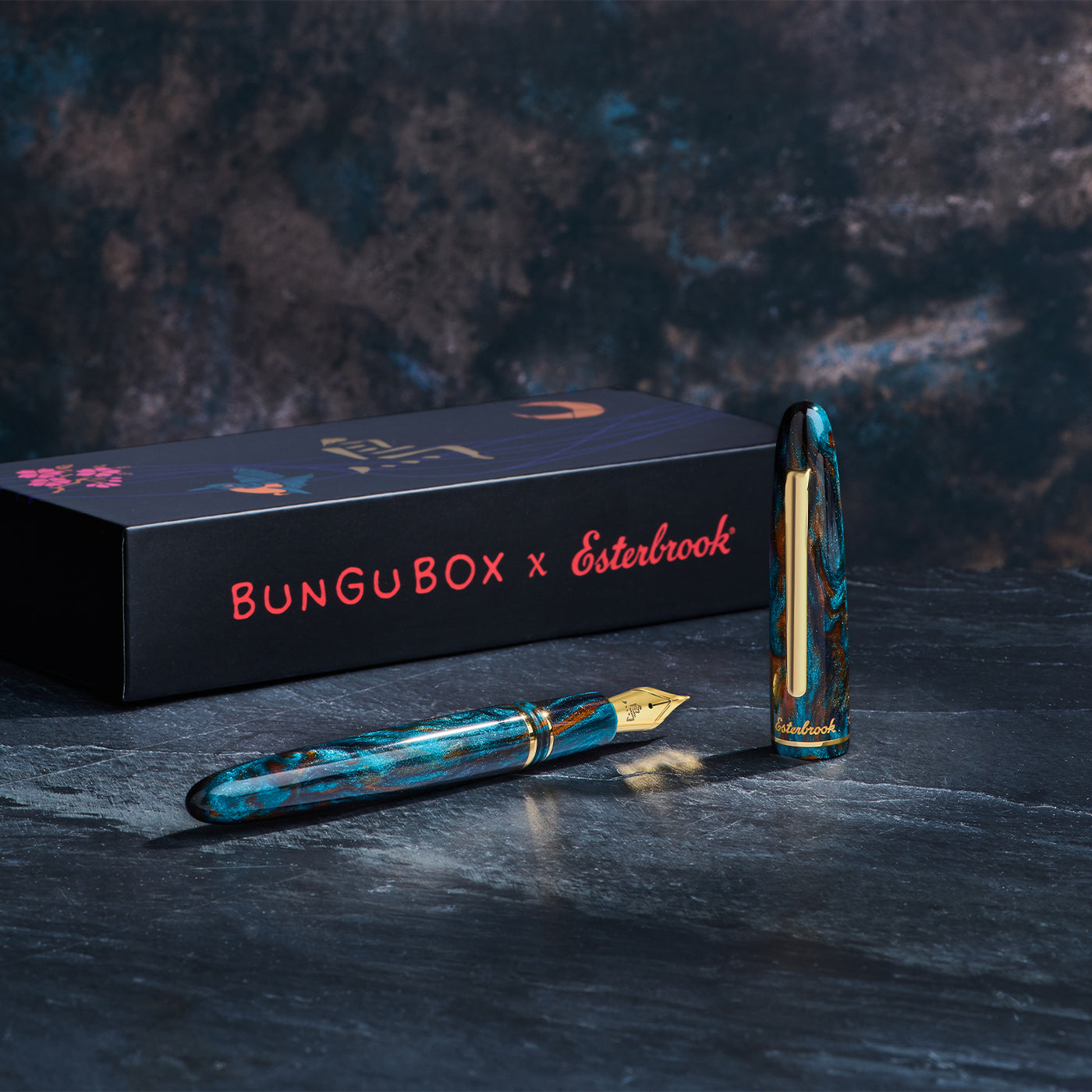 Esterbrook x Bungubox Estie Kingfisher Fountain Pen