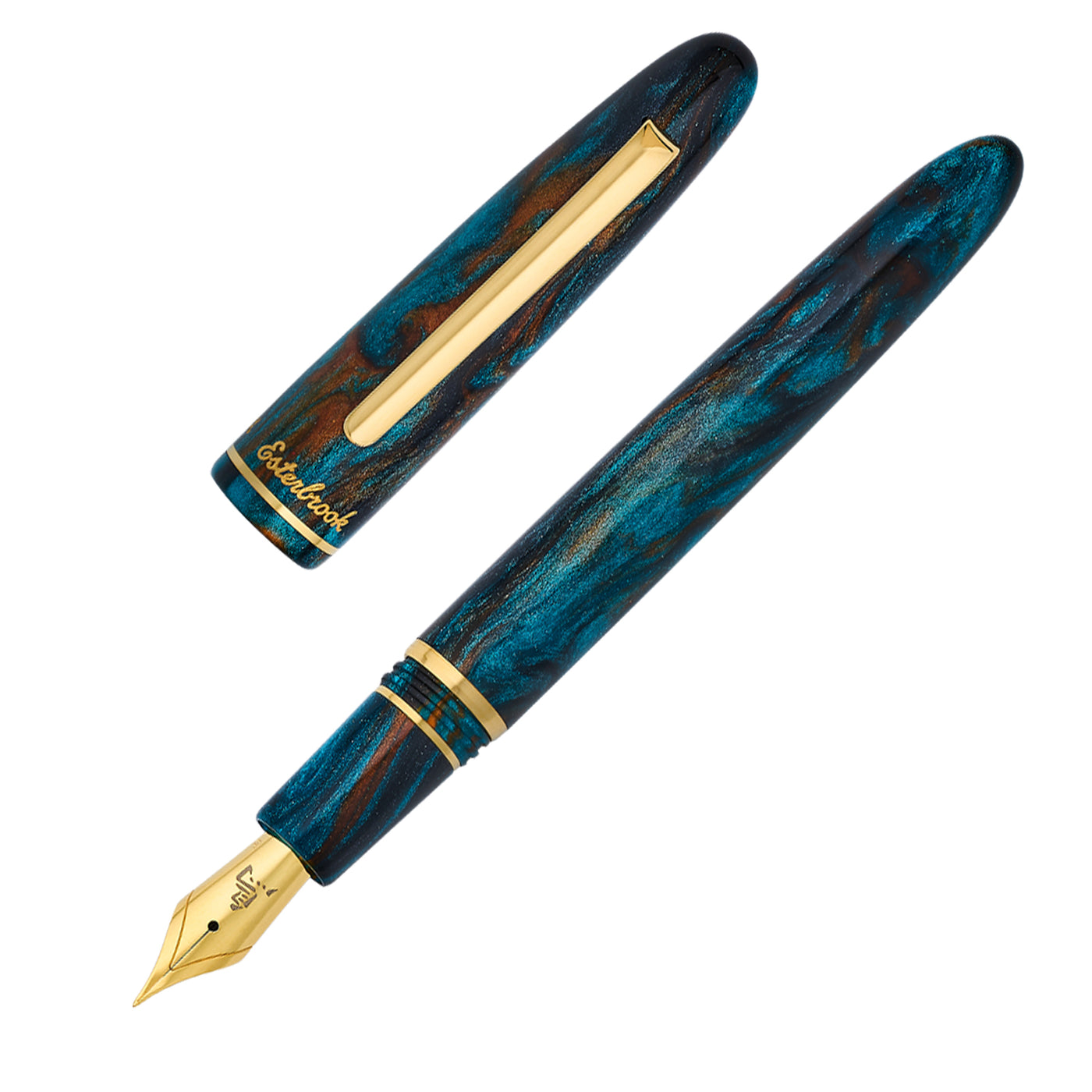 Esterbrook x Bungubox Estie Kingfisher Fountain Pen