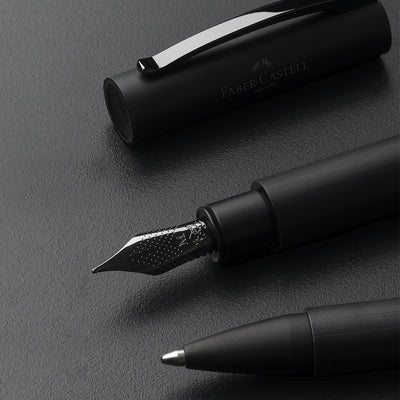 Faber-Castell Ambition Ball Pen - All Black PVD (Special Edition)