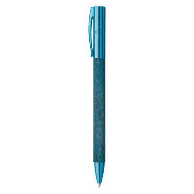 Faber-Castell Ambition Ball Pen - Blue Wood PVD (Special Edition)