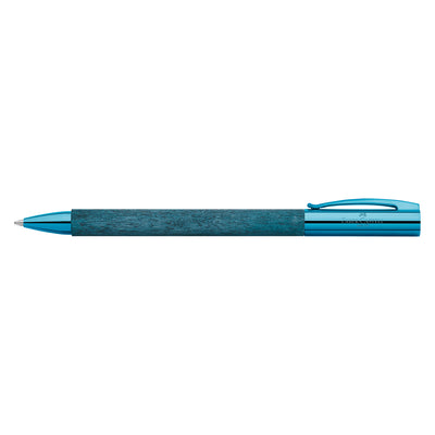 Faber-Castell Ambition Ball Pen - Blue Wood PVD (Special Edition)
