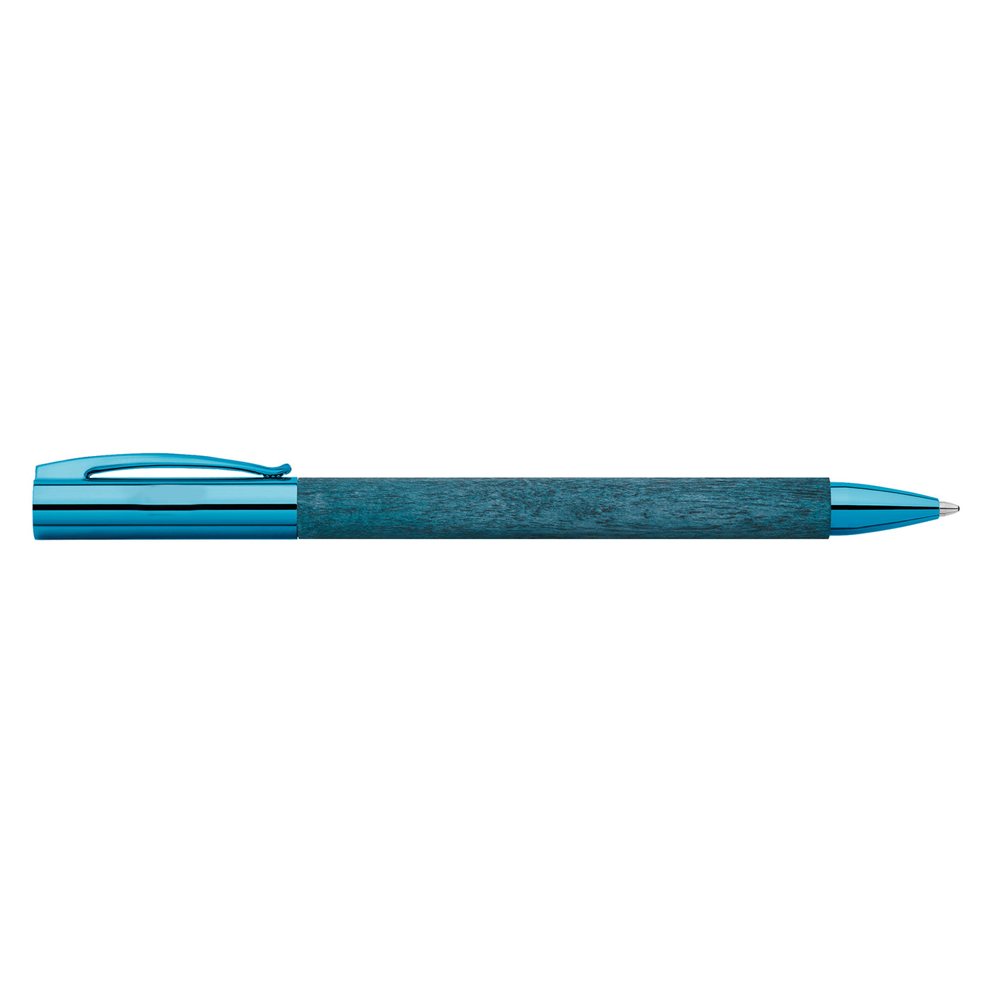Faber-Castell Ambition Ball Pen - Blue Wood PVD (Special Edition)