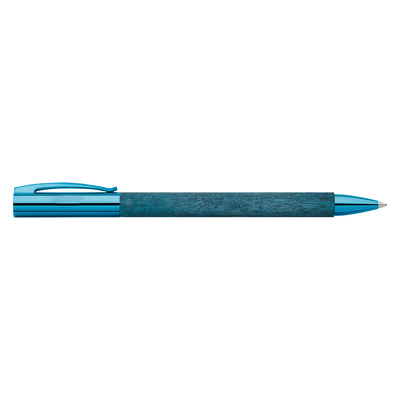 Faber-Castell Ambition Ball Pen - Blue Wood PVD (Special Edition)