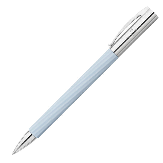 Faber-Castell Ambition Ball Pen - Italic Ice Blue CT
