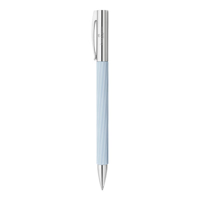 Faber-Castell Ambition Ball Pen - Italic Ice Blue CT