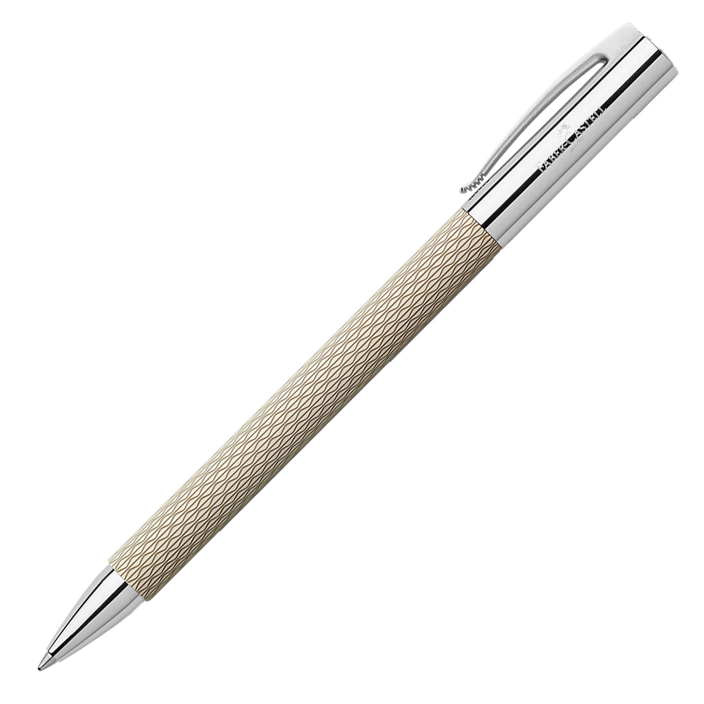 Faber-Castell Ambition Ball Pen - OpArt White Sand CT