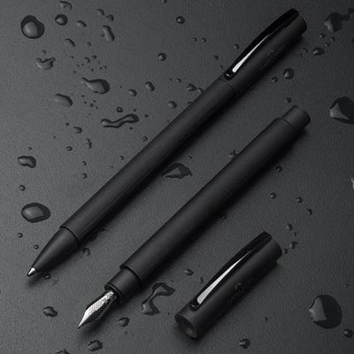 Faber-Castell Ambition Fountain Pen - All Black PVD (Special Edition)