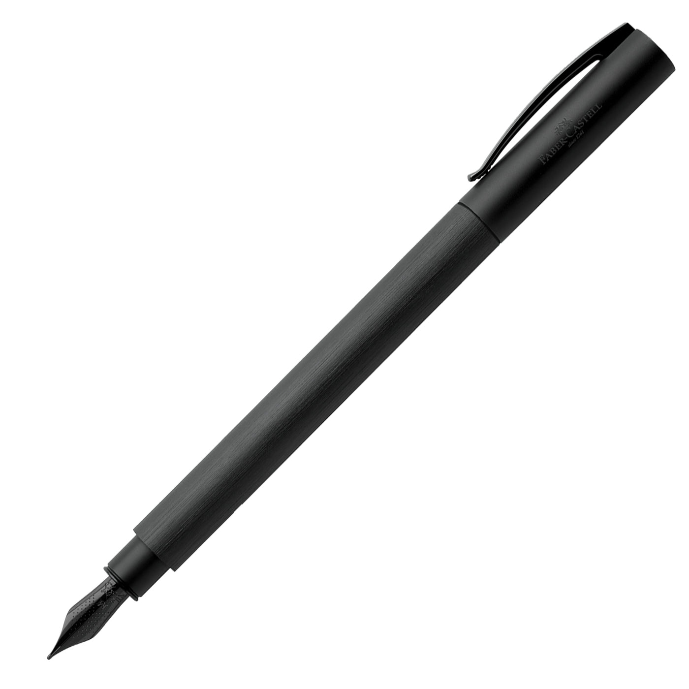 Faber-Castell Ambition Fountain Pen - All Black PVD (Special Edition)