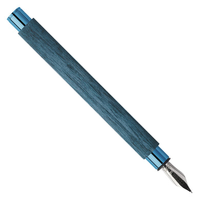 Faber-Castell Ambition Fountain Pen - Blue Wood PVD (Special Edition)