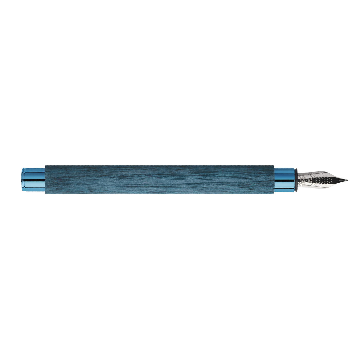 Faber-Castell Ambition Fountain Pen - Blue Wood PVD (Special Edition)