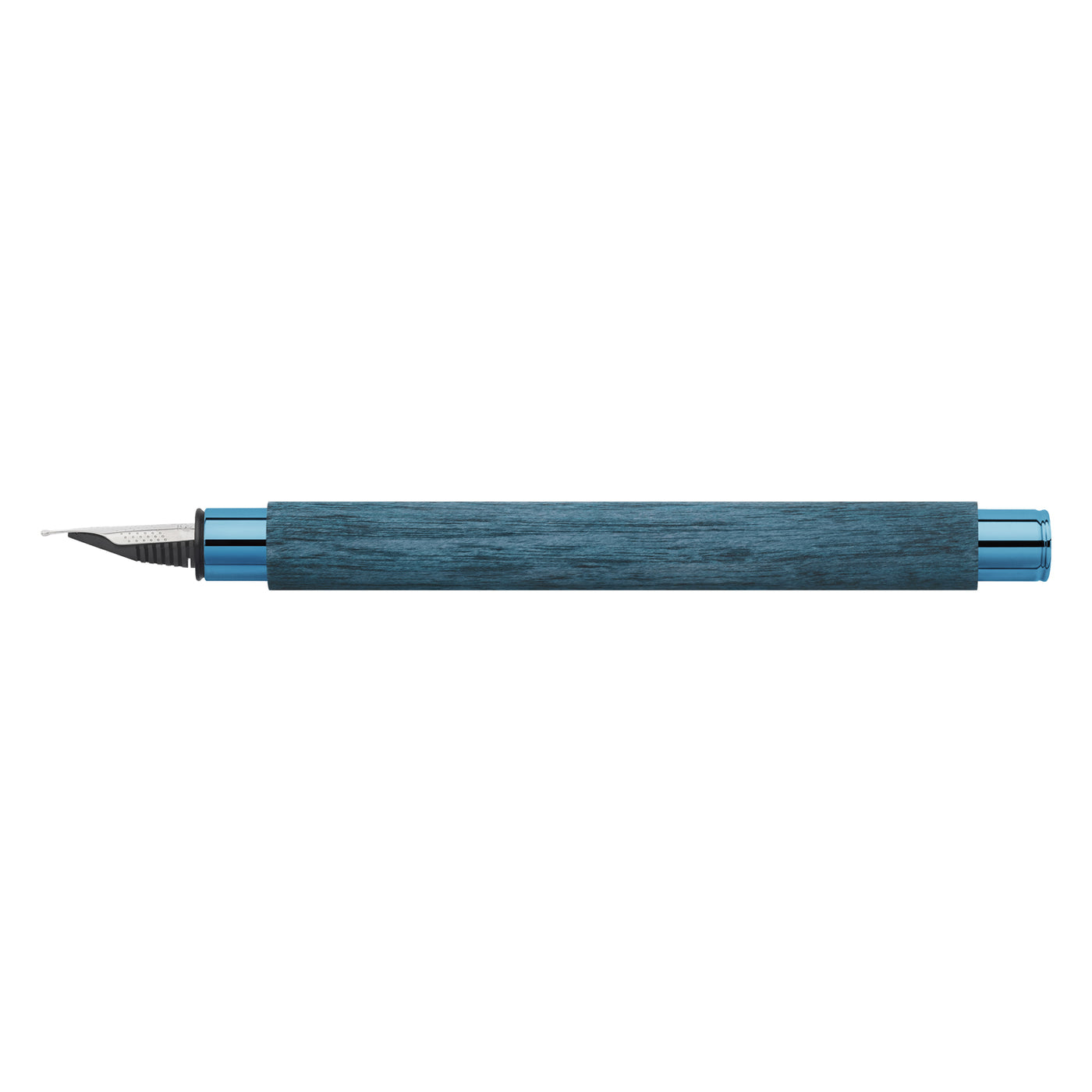 Faber-Castell Ambition Fountain Pen - Blue Wood PVD (Special Edition)