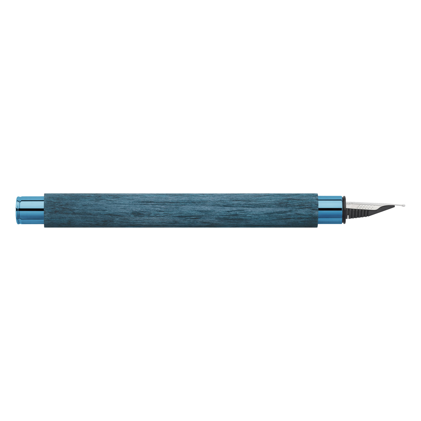 Faber-Castell Ambition Fountain Pen - Blue Wood PVD (Special Edition)