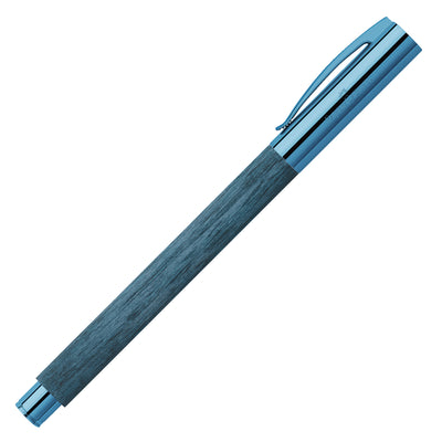 Faber-Castell Ambition Fountain Pen - Blue Wood PVD (Special Edition)