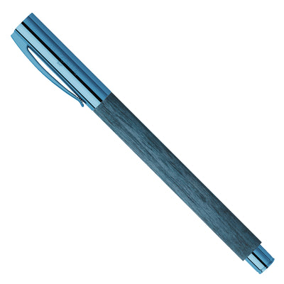 Faber-Castell Ambition Fountain Pen - Blue Wood PVD (Special Edition)