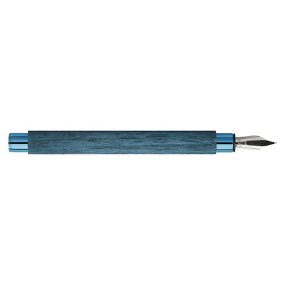Faber-Castell Ambition Fountain Pen - Blue Wood PVD (Special Edition)