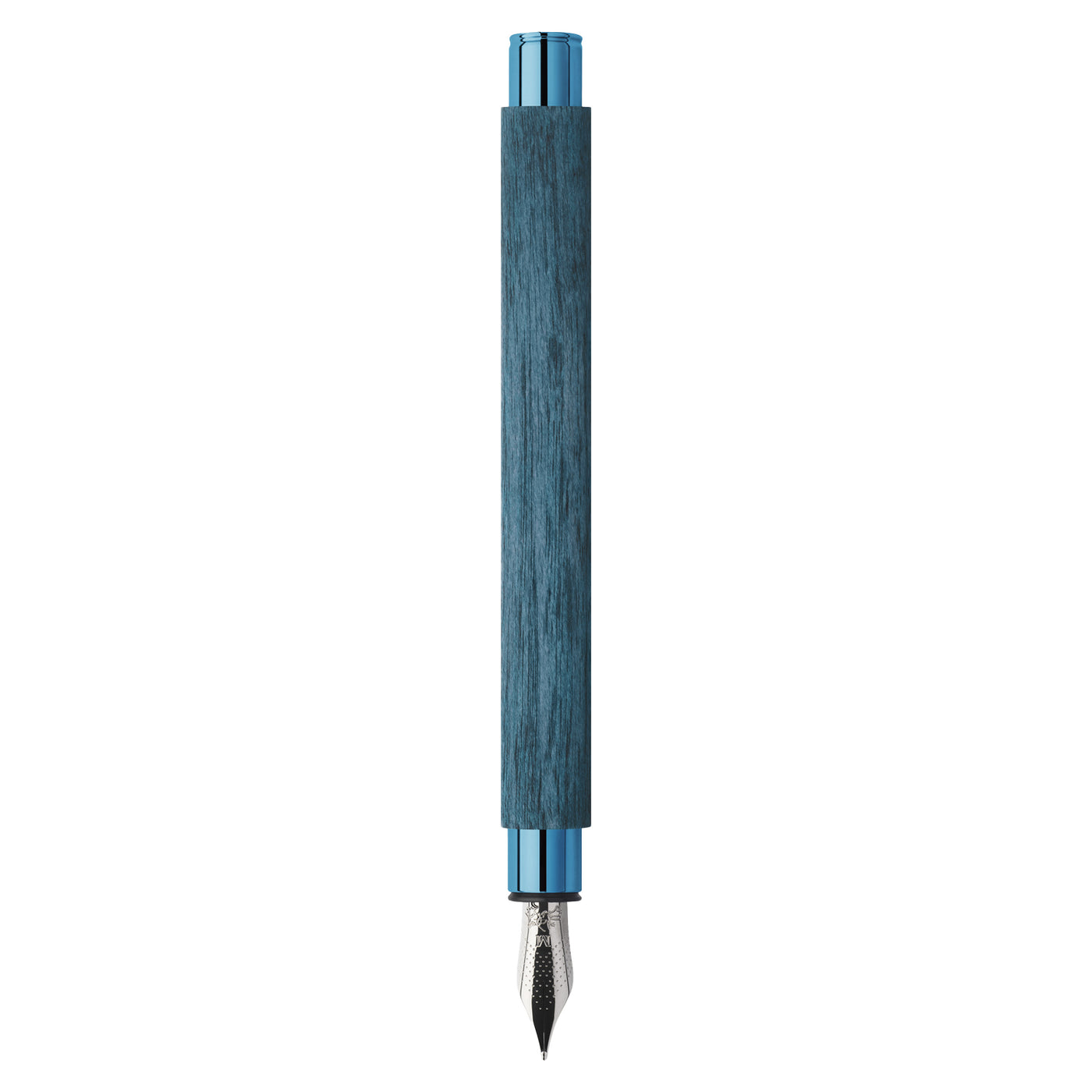 Faber-Castell Ambition Fountain Pen - Blue Wood PVD (Special Edition)
